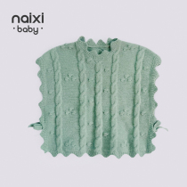 NAIXIBABY | Soft in hand Early spring girl knit waistcoat for girl knitted waistcoat with foreign air baby