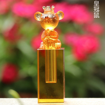 Crystal glazed fetal hair umbilical cord seal Baby Baby Baby Baby hair deciduous teeth preservation seal boy girl diy homemade souvenir