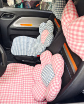 Spring summer and autumn washed buckwheat shell cotton fabric car seat breathable sweat absorption machine washable Four Seasons universal mat