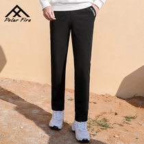 Polar Fire New Mens Down Pants External Wear Straight Cylinder Casual Comfort Windproof Warm And Warm And Cold Down Pants