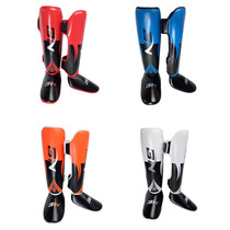 BN Sanda leg protection Muay Thai free fight leg guard with instep boxing adult childrens foot cover protector Shin