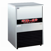 Gold Ling (ling) SD-60 ice maker commercial small 60KG milk tea shop bar mini ice grain machine special price