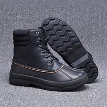 Foreign trade Mens snow boots cold-resistant warm plus velvet Mens Outdoor boots in winter high-top waterproof non-slip mens cotton boots