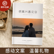 Photo album custom photo book handmade couple book love memorial book making birthday photo book boyfriend Christmas gift