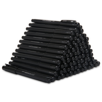 deli 80 0 5mm full needle gel pen black water pen signature pen 33108