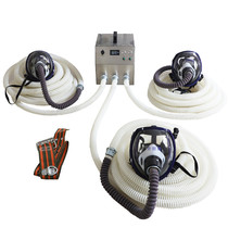 Lithium battery long tube respirator Explosion-proof electric blower single double self-priming breathing machine gas mask