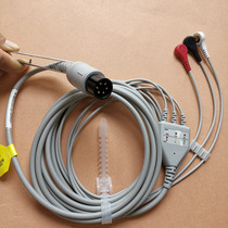 Compatible with Mindray MEC1000MEC2000PM9000 monitor ECG wire 6-pin 3-guide