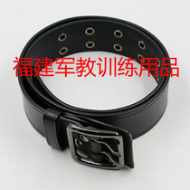 13 new special forces black double-breasted combat belt cowhide belt 06 special war Outer Belt