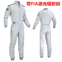 Italian double layer flame retardant fabric professional fire retardant racing suit RV FIA FIA certified racing suit