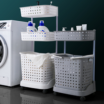Dirty clothes basket dirty clothes basket storage basket household clothes basket rack toilet frame clothes bucket storage basket