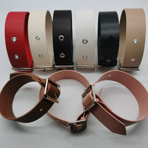 Coat trench coat leather hair one-piece cuff neckline neck belt buckle cuffs accessories button straps leather buckle