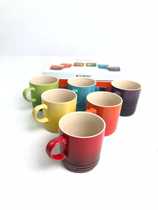 Le Creuset cool color ceramic 6-color set cup French cool color ingenuity casting 