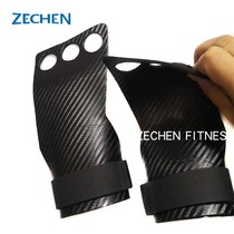Sports Palm Gloves fitness carbon fiber gloves foreign trade export palm guard CrossFit gym hand g