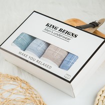 Mens underwear boxers comfortable color cotton breathable character boys boxer pants Youth big size shorts head