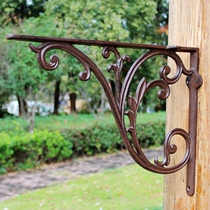 European cast iron corner support frame holder tripod frame tripod right angle partition frame iron home decoration layer plate support
