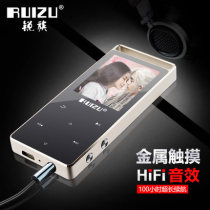  Ruizu D01 metal touch screen Bluetooth mp3 mp4 player with screen Student mini walkman voice recorder