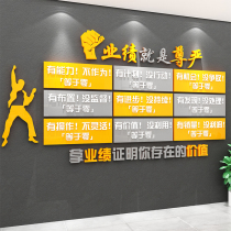 Office Wall Decoration Meeting Background Placement Motivatio Slogan Quotalist Corporate Team Culture Creative Stickers