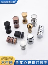 shower room glass door handle kitchen moving door sliding door sliding door display cabinet round single hole black bathroom door small handle