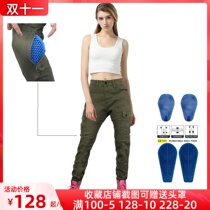 VOLERO female rider casual anti-fall motorcycle pants motorcycle jeans motorcycle racing riding overalls