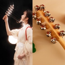 Hanfu Shenming Girl Shooting Props Rattle Bell Musical Instrument Ancient Style Shooting Scene Props Photo Photography