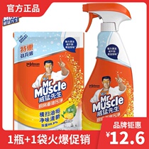 Mr. Weifery Kitchen Heavy Oil Pollution Net Ventilator Cleaning Agent Powerful Descaling Stubborn Stains To Oil God