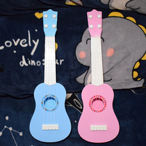 Childrens toy guitar mini ukulele beginner can play boy simulation instrument baby puzzle gift