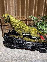 Golden Sinan small leaflet eight handsome horse Yin Wood root carving ornaments Dragon tortoise Tiger cow Ebony Animal Flower bird Weizhen Mountain River