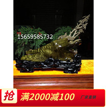 Golden Sina Nan wood carving ornaments shady wood beauty natural root Art flowers and birds animal figures cliff root carving crafts