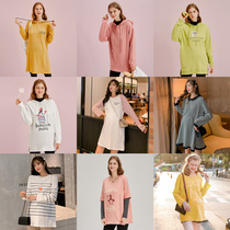 (1 piece 78 2 pieces 99 yuan) maternity clothes autumn coat T-shirt fashion long clothes Spring and Autumn New