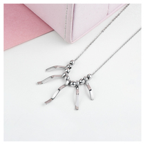 LIKEYOU jewelry platinum chain necklace female gift live link screenshot contact customer service