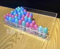 Stationery store storage box rubber stick display box hotel toiletries tray Cosmetics Nail Polish finishing box