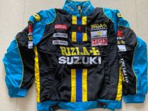  Bell 2 racing suit F1 racing suit motorcycle suit autumn and winter jacket cotton coat full embroidery spot A069