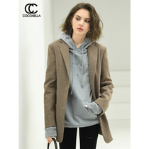 COCOBELLA MALL THE SAME Bird Gig Commuter Suit Woman Spring A Sasa Quality OL West Suit Jacket SI24