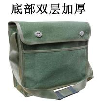 Canvas Abrasion Resistant Large Capacity Five Gold Tools Bag Electrician Woodworking Special Maintenance Accessories Containing Backpack Shoulder-to-double