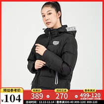 Saiqi sports cotton-padded clothes womens winter thick warm cotton-padded jacket short windproof hooded coat student casual coat