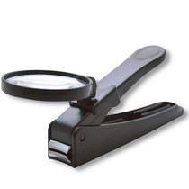 Japanese-made Hasegawa blade nail clipper Removable magnifying glass Nail clipper trim enlarged hands and feet nails Home
