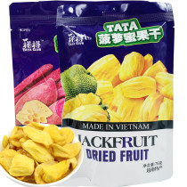  Tata Tata Jackfruit dried mixed fruit and vegetable dried cheese purple fries 75g Vietnam imported dried fruit snacks temporary price
