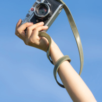 cam-in camera strap retro Fuji Japanese hanging neck shoulder strap leather leather Leica Sony Fuji