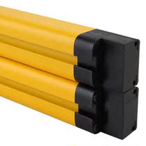 Four-light curtain transducer external detector of four-light curtain transducer in a secondary level four-level security grating without blindness zone