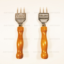 Delux three-pronged ice cone-dark wood color (imported from Japan)