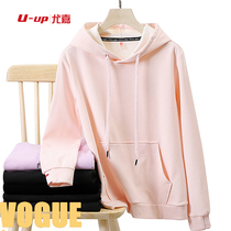 U-UP Yuga outdoor sweater women autumn leisure couple hoodie sports top warm and comfortable Tide brand new