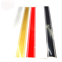 Motorcycle retro fuel tank stickers electric car personalized striped paper reflective anti-hanging stickers waterproof sunscreen film scratches