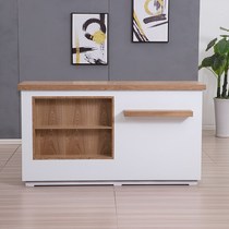 Simple Nordic cash register clothing store womens clothing store small barber beauty salon reception bar counter counter