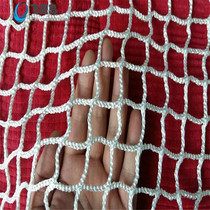 Small eye net knot-free net White nylon small eye net Tennis court net isolation net Bobo ball net
