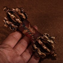 Tibetan old fixture nine shares of Doji Jin Jing Jin-kong Buddhist products Brass Ding Gang Ding Buddha