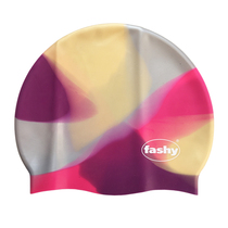 Germany Fashy swimming cap Mens and womens silicone waterproof swimming cap thickened plus color warm winter swimming cap