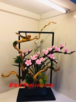 Silk Flower material si wa hua handmade simulation titoni zhuang peach blossom titoni zhuang