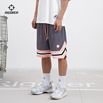 Quasi basketball pants sports pants loose breathable pants training suit five-point pants in the tide running quick-dry shorts men