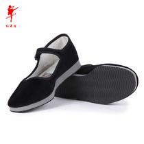 Dance shoes canvas shoes flat folk dance shoes modern old Beijing square dance shoes women practice shoes 1004