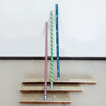 Brown brush factory workshop floor brush Mane floor brush flat mop bristle cotton spinning brush Dust push broom tool